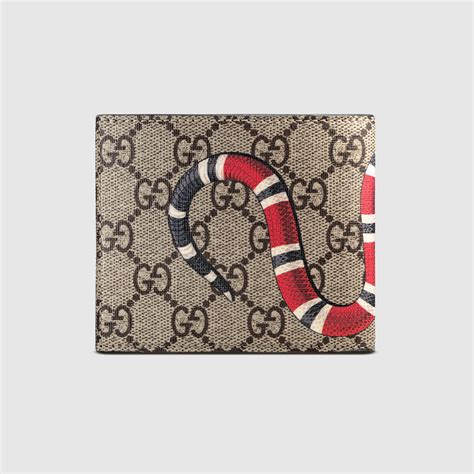 used gucci surpreme mens wallet|Gucci wallet snake cheap.